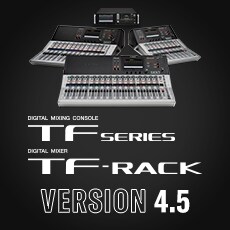 AG真人TF系列迎来V4.5版本，新增Audix麦克风预设与更灵活的 USB 输出规格！
